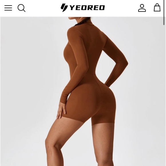 YOREO AMAZON FIND LONG SLEEVE ZIPPER BODYSUIT BUNDLE - Picture 2 of 7